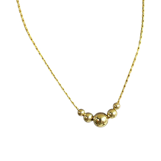 5 Gold Ball chain