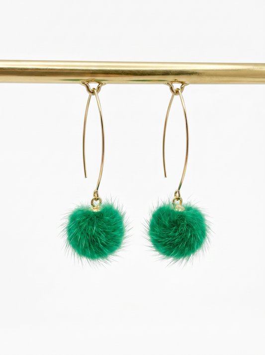 Green Poms