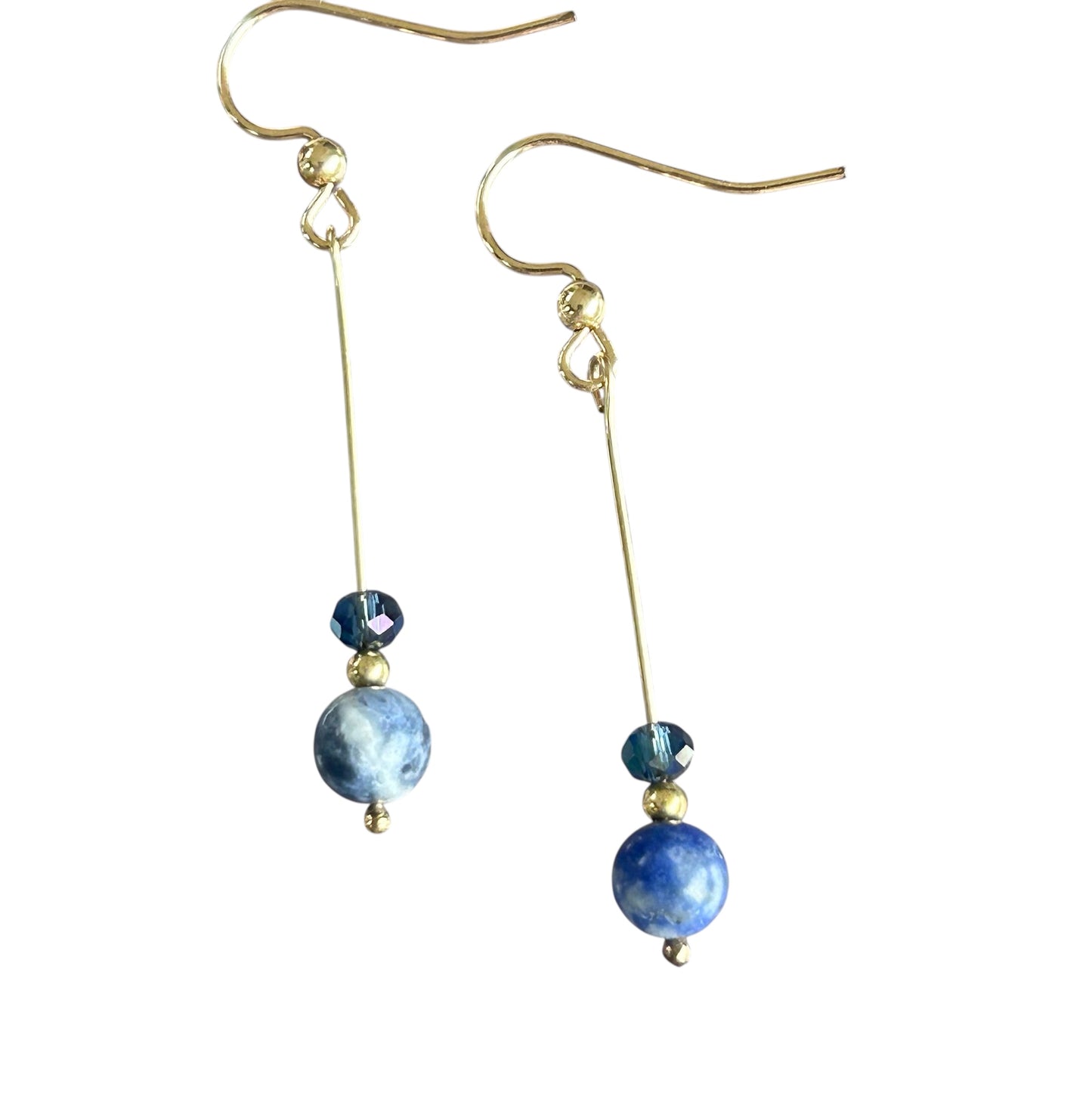 Sodalite with crystal