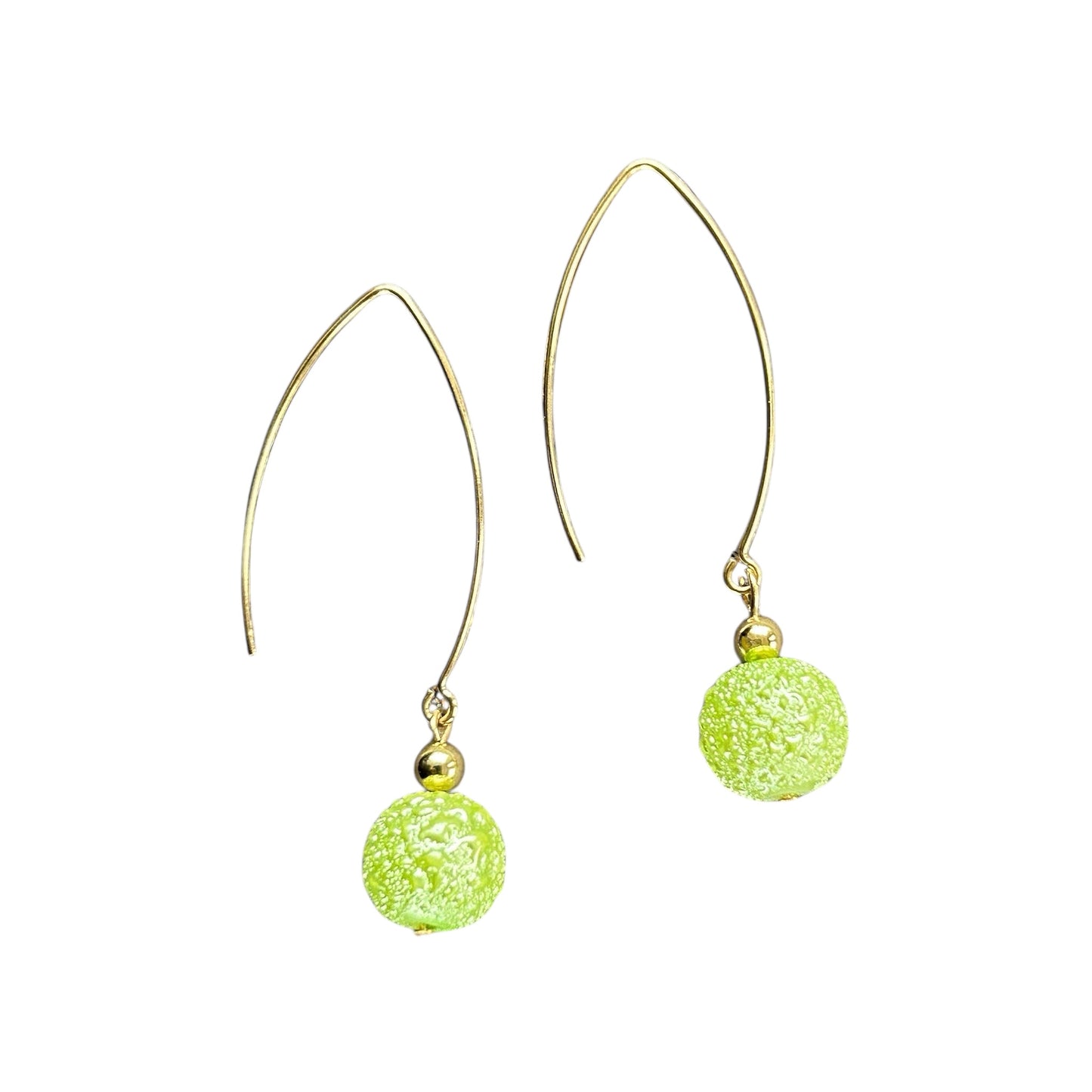 Frosted Pearl Earrings