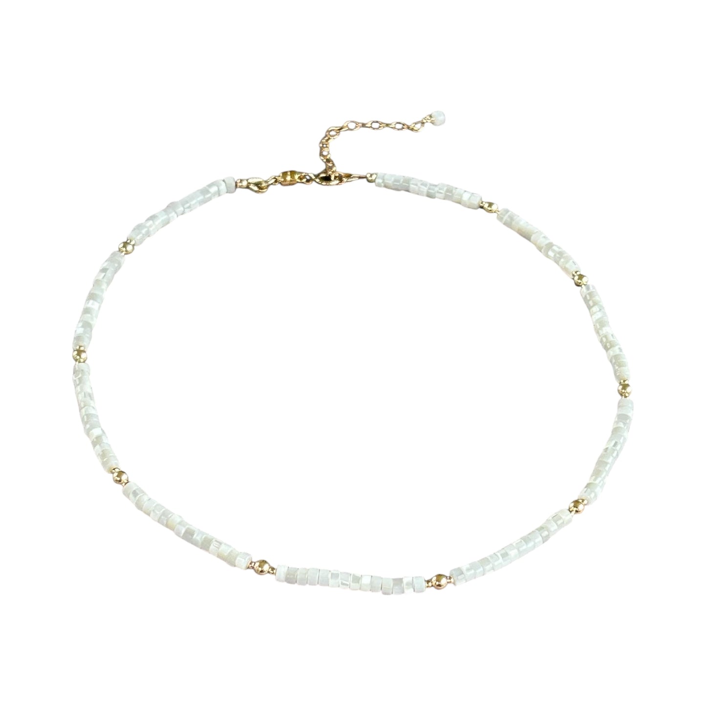 Mother of Pearl beaded necklace