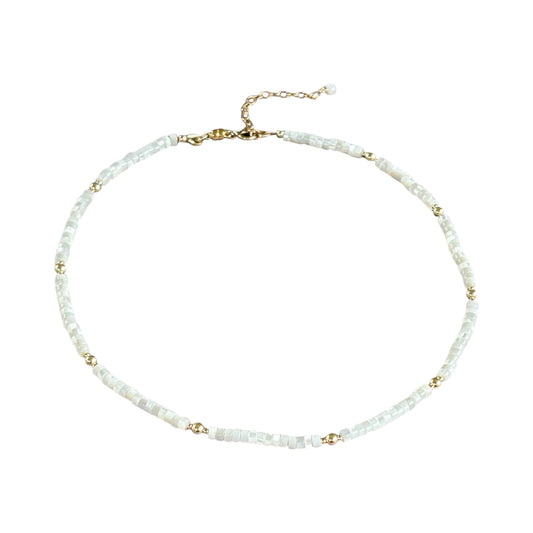 Mother of Pearl beaded necklace