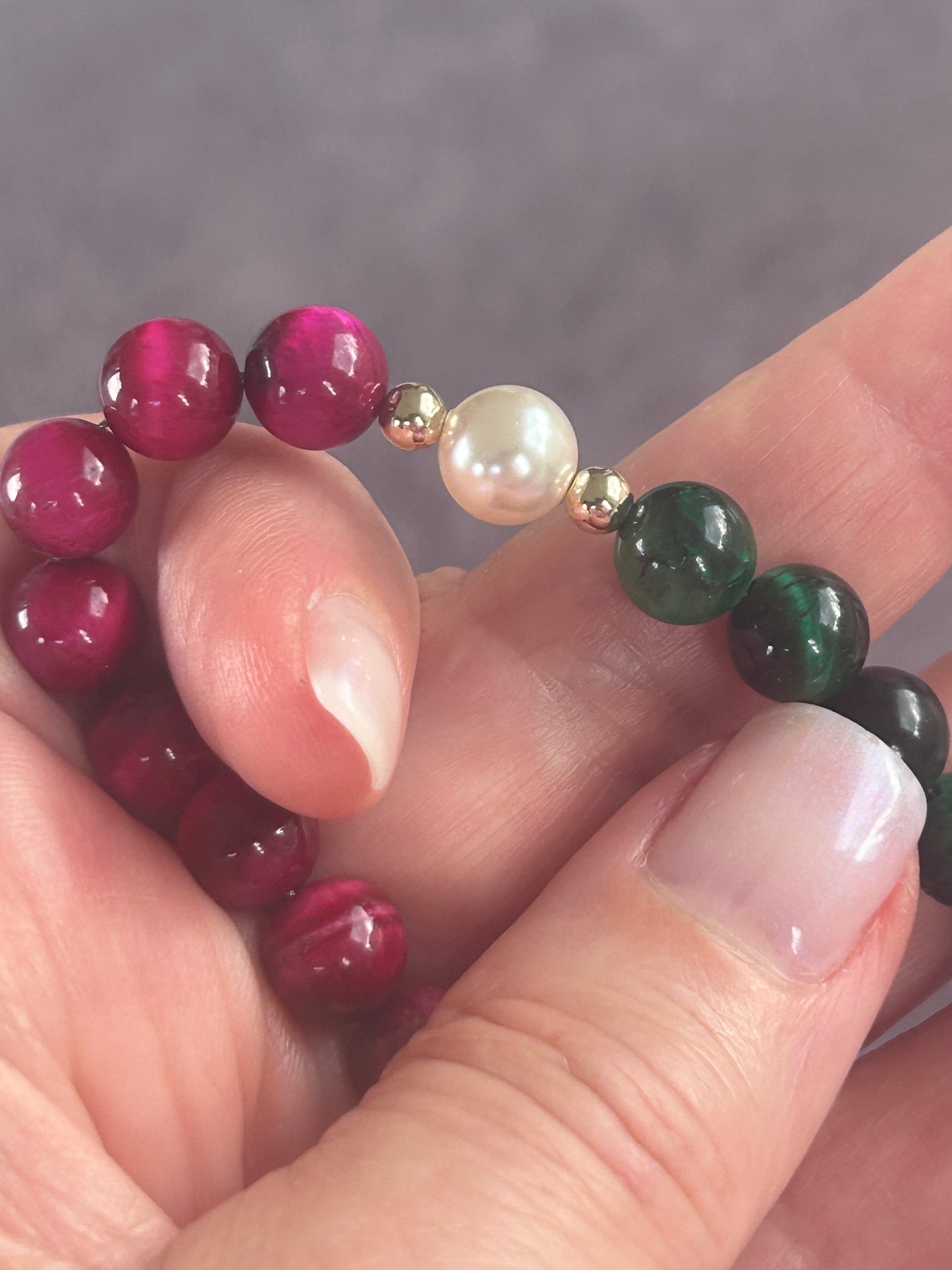 Tiger’s eye necklace