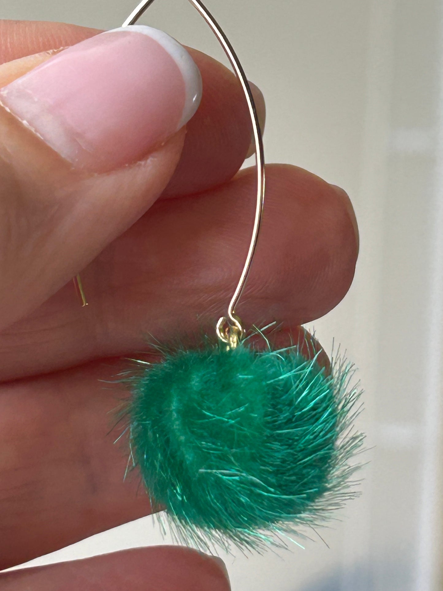 Feminine Soft Pink/Red/many other Pom Poms