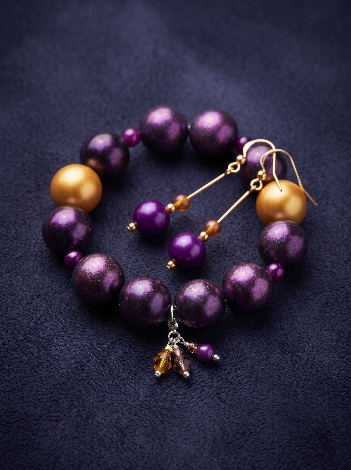 Plum Royale Earrings