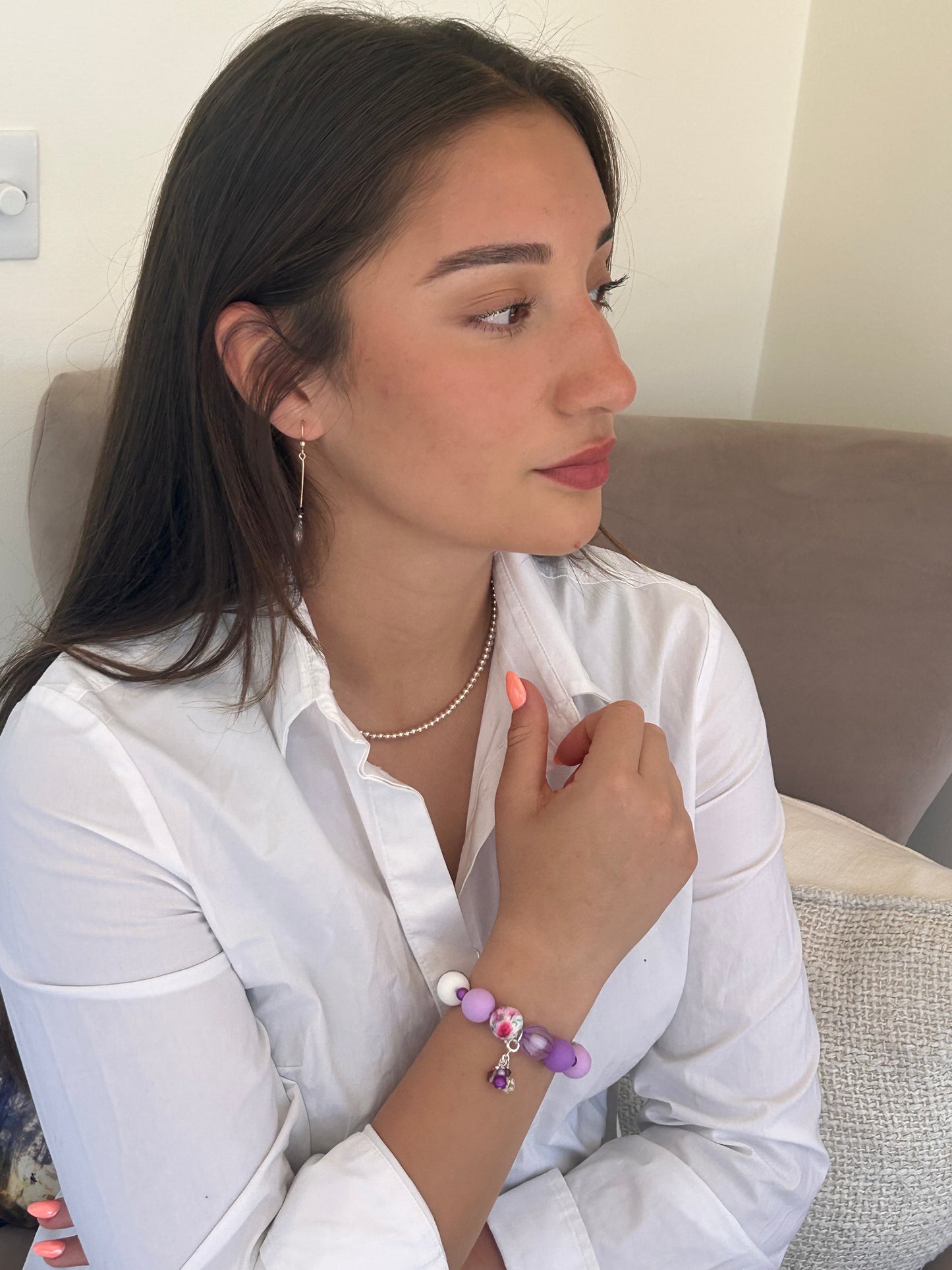 Choker Necklace Sterling Silver